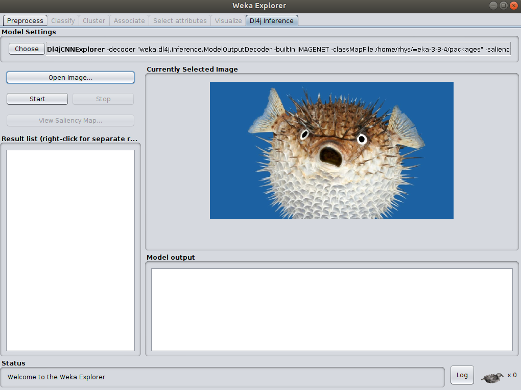 Loaded pufferfish image